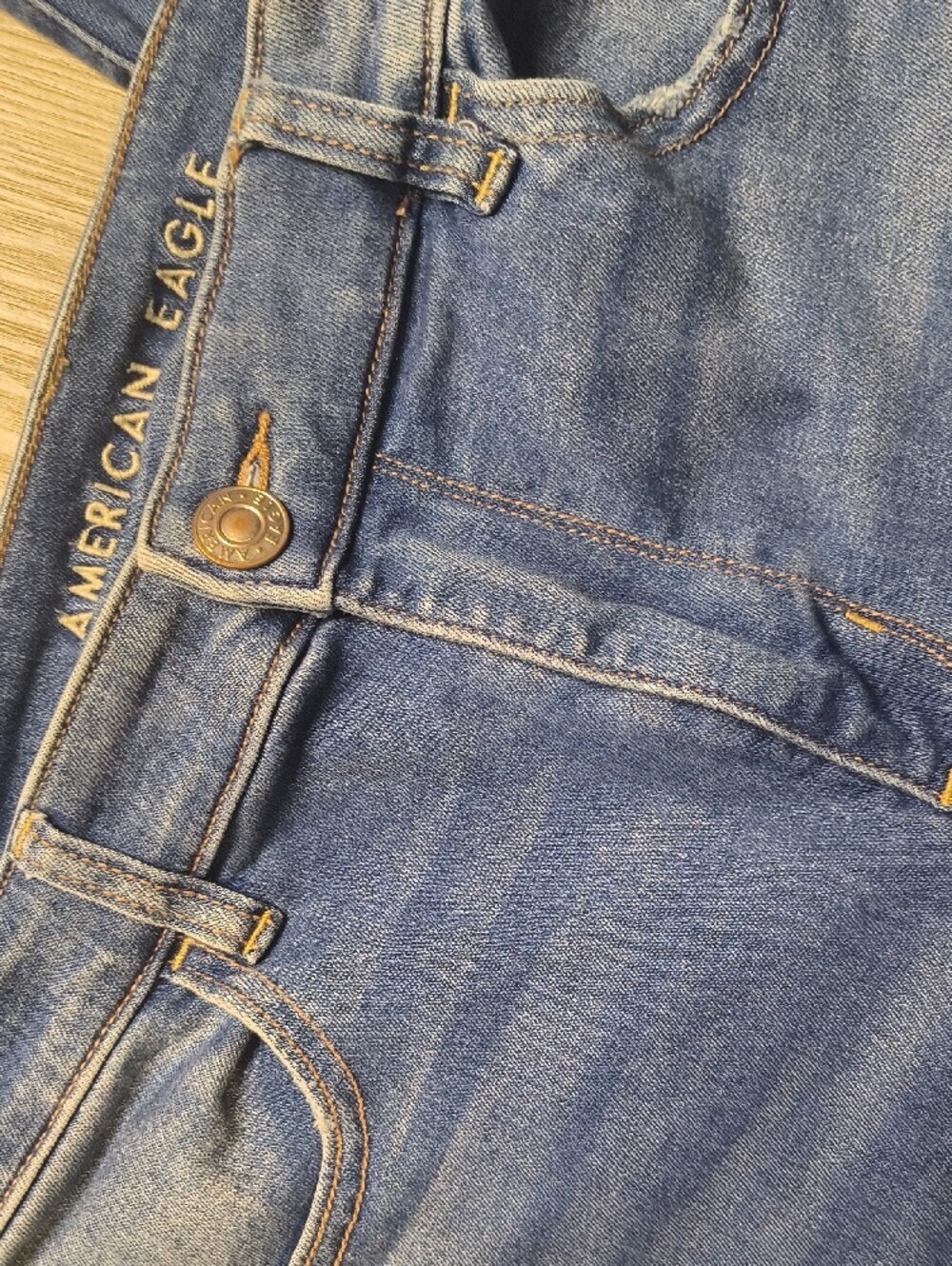 S1146 High Rise Stretch Jegging w/27" Inseam👖American Eagle Women's Size 14